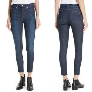 Rag & Bone | High Waist Skinny Ankle Jeans